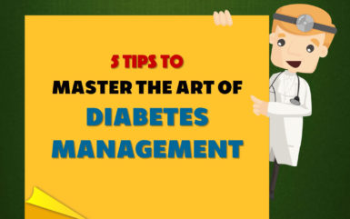 Infographics: 5 Tips to Master The Art of Diabetes Management